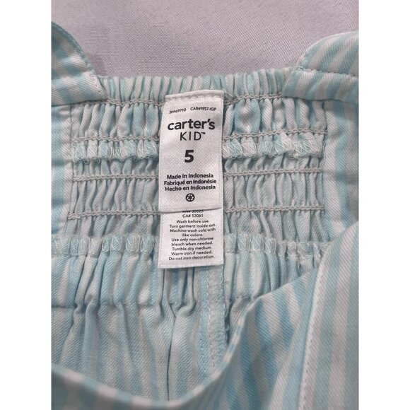 Carters Kids girls striped romper Size 5 NWT - Picture 5 of 7